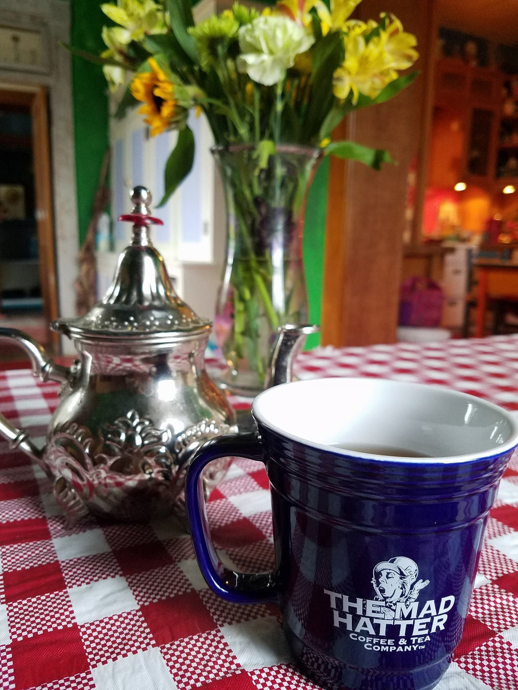 Mad Hatter Enamel Coffee Mug